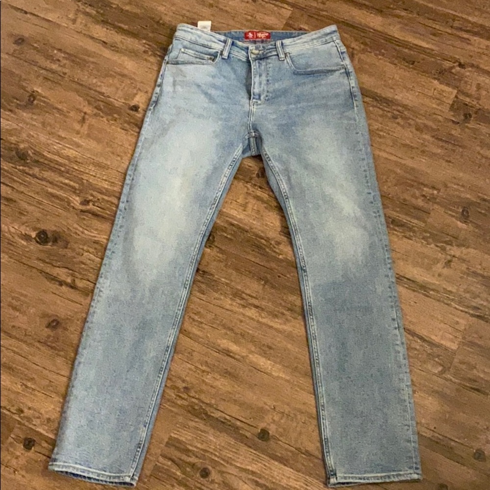 Original Penguin “The Dune Slim Fit” Light Wash